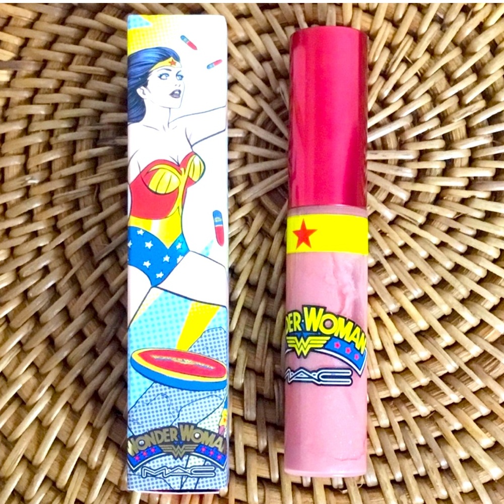 MAC x Wonder Woman: Lipglass: Emancipation: Limited Edition & Rare! ❤️‍🔥
